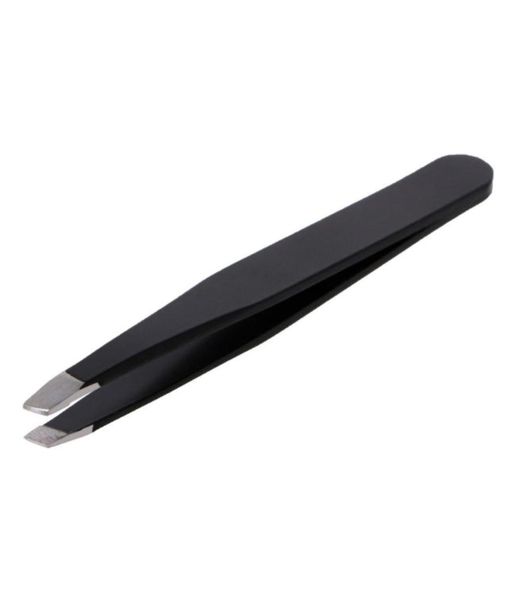 1pc professional eyebrow tweezer slant tip hair removal stainless steel makeup tools pro6459480, Black
1pc professional eyebrow tweezer slant tip hair removal stainless steel makeup tools pro6459480, Black