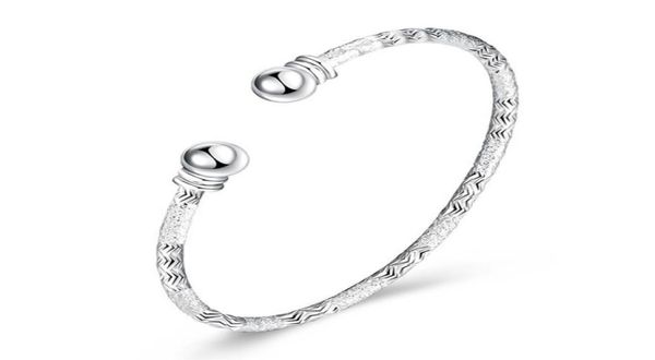 925 silver plated bangles for women beautiful jewelry minimalist style christmas presents whole 3173742, Black
925 silver plated bangles for women beautiful jewelry minimalist style christmas presents whole 3173742, Black