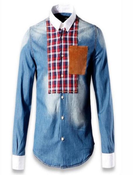 blue jeans shirt men big size 3xl man denim cotton shirts stitch detail destroyed vingate trim fitness patchworks8299412, White;black
blue jeans shirt men big size 3xl man denim cotton shirts stitch detail destroyed vingate trim fitness patchworks8299412, White;black