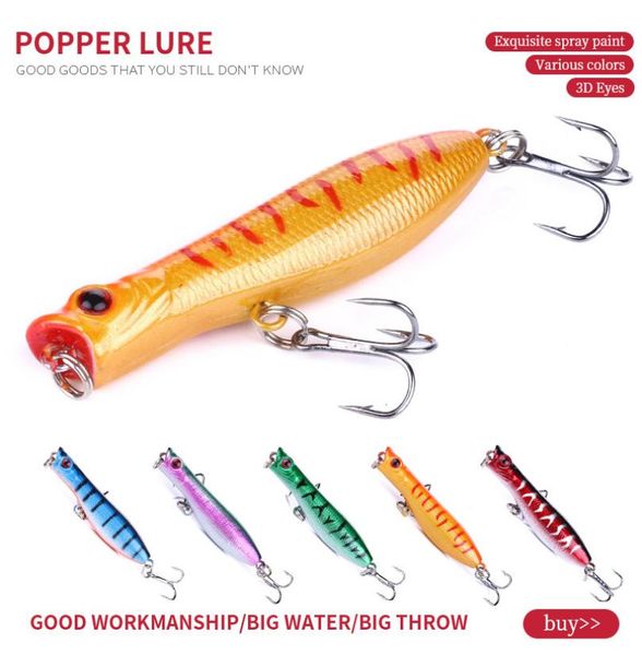 hengjia 100pcs 60mm new diving fishing lure hard baits popper fishing crankbait lure bait hook 6cm 5g 8 hook fishing tackle5677315
hengjia 100pcs 60mm new diving fishing lure hard baits popper fishing crankbait lure bait hook 6cm 5g 8 hook fishing tackle5677315