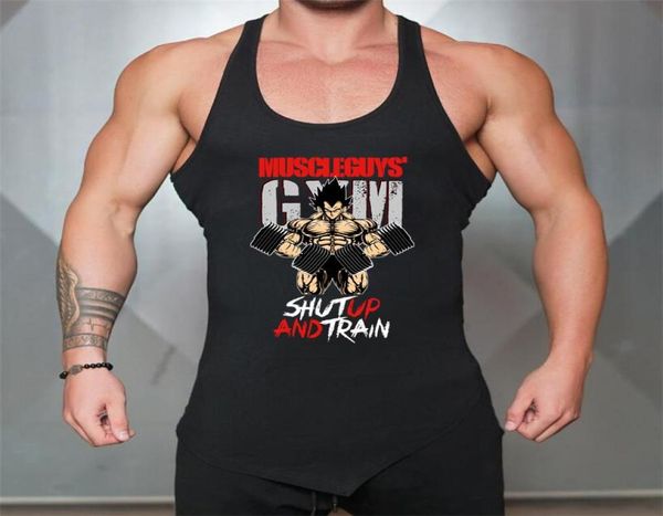 men039s tank brand gym fitness men clothing bodybuilding workout fashion musculation stringer singlets sleeveless shir3678612, White;black
men039s tank brand gym fitness men clothing bodybuilding workout fashion musculation stringer singlets sleeveless shir3678612, White;black