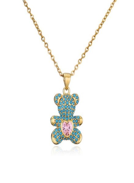 cz colorful zircon pave setting love bears pendant necklace with gold chain cute woman jewelry8832415, Silver
cz colorful zircon pave setting love bears pendant necklace with gold chain cute woman jewelry8832415, Silver