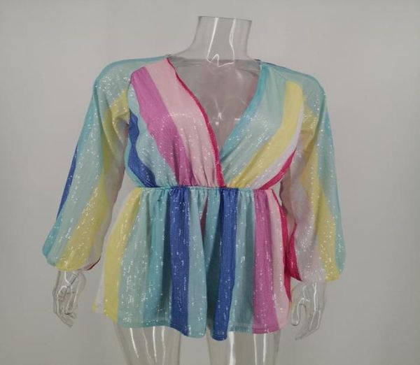 rainbow sequins loose summer holiday jumpsuit women vneck long sleeve club wear party romperjumpsuit5479942, Black;gray
rainbow sequins loose summer holiday jumpsuit women vneck long sleeve club wear party romperjumpsuit5479942, Black;gray