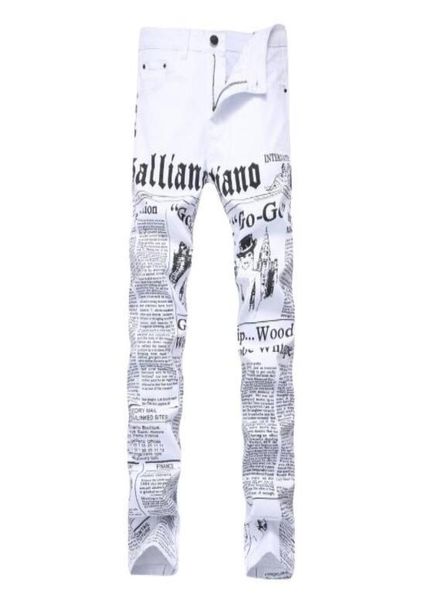 2019 new fashion mens casual jeans straight slim letters printed white pants large size with 3199864, Blue
2019 new fashion mens casual jeans straight slim letters printed white pants large size with 3199864, Blue