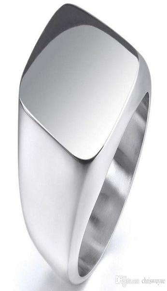new vintage mens boys sterling silver color stainless steel 316l polished biker signet solid ring men039s jewelry4339971, Slivery;golden
new vintage mens boys sterling silver color stainless steel 316l polished biker signet solid ring men039s jewelry4339971, Slivery;golden