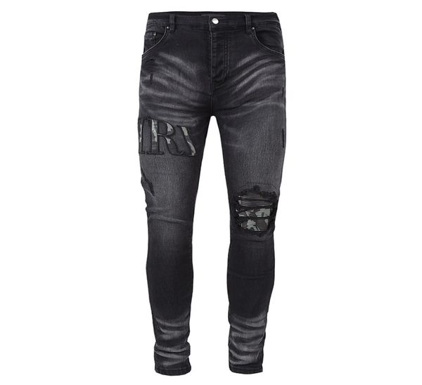 mens jeans with holes embroidered patch fashion trends europe and america pants slim casual2704509, Blue
mens jeans with holes embroidered patch fashion trends europe and america pants slim casual2704509, Blue