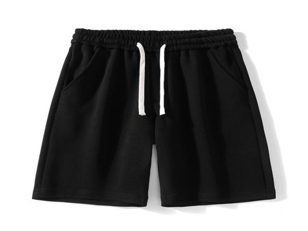 men039s pants drawstring waist shorts m3qs012345673651501013815949, Black