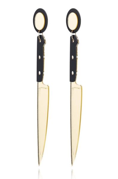 punk exaggerated knife dangle earring cool hip hop acrylic long tassel rock women men stud earrings mirror surface ear stud1335271, Silver
punk exaggerated knife dangle earring cool hip hop acrylic long tassel rock women men stud earrings mirror surface ear stud1335271, Silver