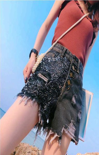 plus size spring summer black shorts women new cowboy high waist shorts ripped jean pants holes sequin ladies pants3353802, Blue
plus size spring summer black shorts women new cowboy high waist shorts ripped jean pants holes sequin ladies pants3353802, Blue