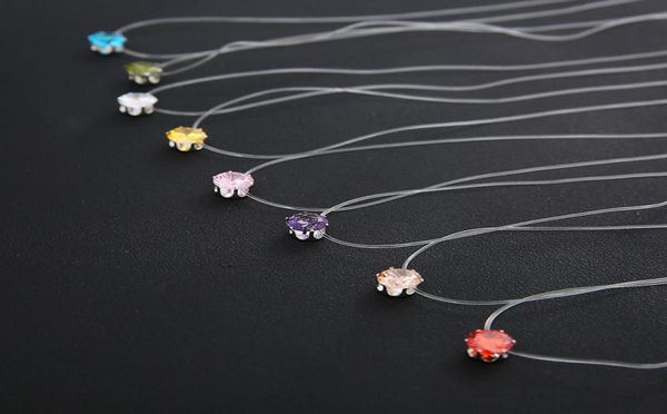 summer beach jewelry luxury fishing line crystal cubic zirconia invisible choker necklace for women3265012, Silver
summer beach jewelry luxury fishing line crystal cubic zirconia invisible choker necklace for women3265012, Silver