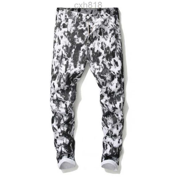 designer jeans new men's casual pants personalized trend digital printed pants streetwear youth elastic fitting cargo pants, Blue
designer jeans new men's casual pants personalized trend digital printed pants streetwear youth elastic fitting cargo pants, Blue