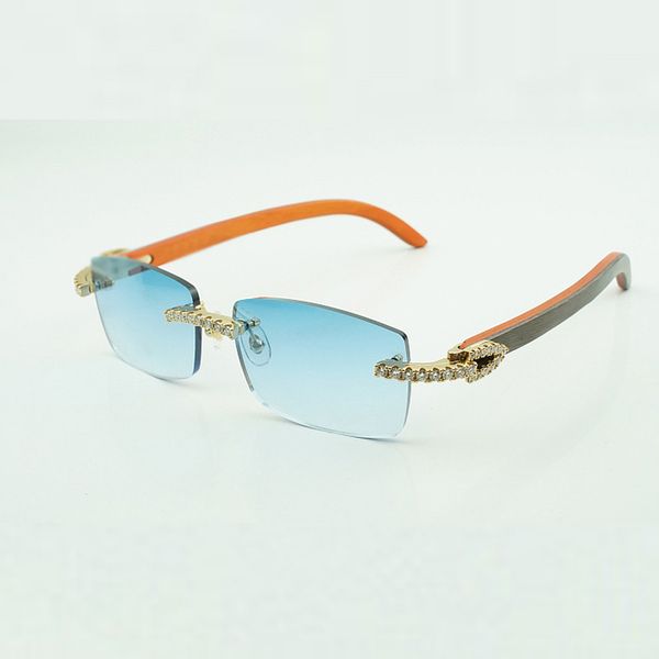 moissanite stones endless diamond eyewear frames 3524012 wooden sunglasses with natural orange wood legs and 56mm lenses, White;black
moissanite stones endless diamond eyewear frames 3524012 wooden sunglasses with natural orange wood legs and 56mm lenses, White;black