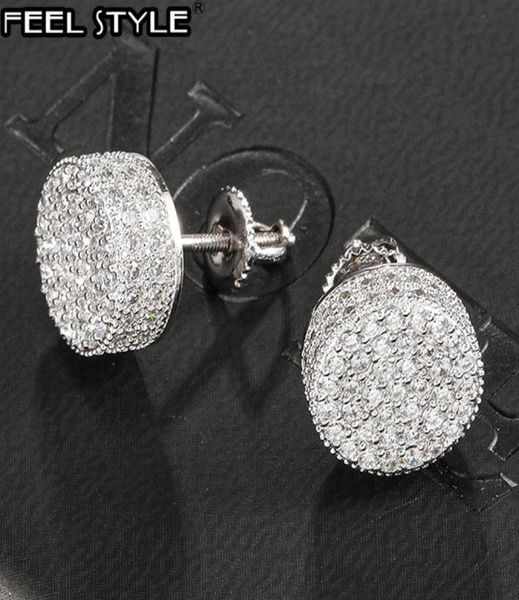 stud hip hop 1pair micro full paved round zircon cz stone bling iced out stud earring copper earrings for men jewelry 2302086373598, Golden;silver
stud hip hop 1pair micro full paved round zircon cz stone bling iced out stud earring copper earrings for men jewelry 2302086373598, Golden;silver