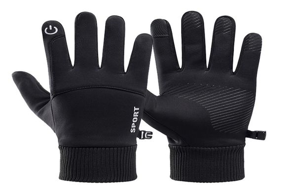 men winter waterproof cycling gloves outdoor sports running motorcycle ski touch screen fleece gloves nonslip warm full fingers1872241, Black
men winter waterproof cycling gloves outdoor sports running motorcycle ski touch screen fleece gloves nonslip warm full fingers1872241, Black