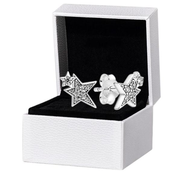 authentic 925 silver asymmetric stars stud earrings original box for p girl earring set1739779, Golden;silver
authentic 925 silver asymmetric stars stud earrings original box for p girl earring set1739779, Golden;silver