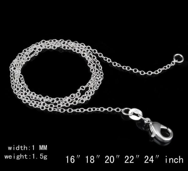 925 silver chain 1mm 18 inch o chain necklace 50cm stainless steel chain fit diy pendant necklaces christmas gift 100 pcs8928753
925 silver chain 1mm 18 inch o chain necklace 50cm stainless steel chain fit diy pendant necklaces christmas gift 100 pcs8928753