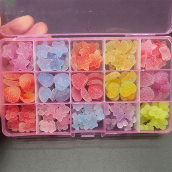 nail art decorations 120pcs60pcs kawaii s accessories cute resin gummy bear cartoon charms gems part diy jewely 230712, Silver;gold
nail art decorations 120pcs60pcs kawaii s accessories cute resin gummy bear cartoon charms gems part diy jewely 230712, Silver;gold