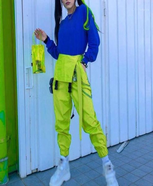 women039s jumpsuits rompers harajuku korean womens overalls solid neon green cotton jumpsuit capri high waist with chain pock6877061, Black;white
women039s jumpsuits rompers harajuku korean womens overalls solid neon green cotton jumpsuit capri high waist with chain pock6877061, Black;white