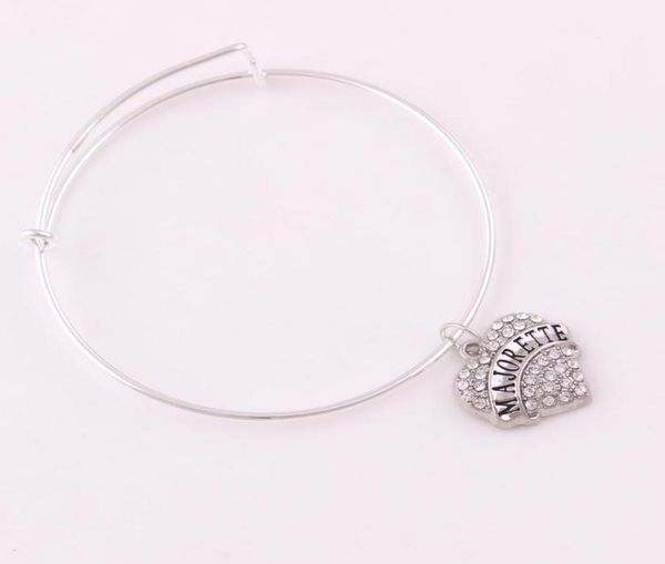 fashion type crystal heart shape charm majorette marines faith dad navy wife engraved letter bangle9282937, Golden;silver
fashion type crystal heart shape charm majorette marines faith dad navy wife engraved letter bangle9282937, Golden;silver