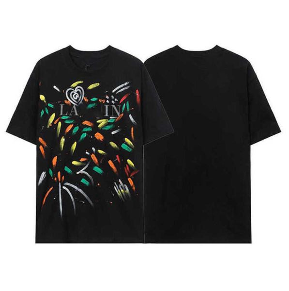 ss23 designer lanvins men's t shirt mens tshirts fashion pure cotton t-shirt womens high street loose classic print couplest sport, White;black
ss23 designer lanvins men's t shirt mens tshirts fashion pure cotton t-shirt womens high street loose classic print couplest sport, White;black
