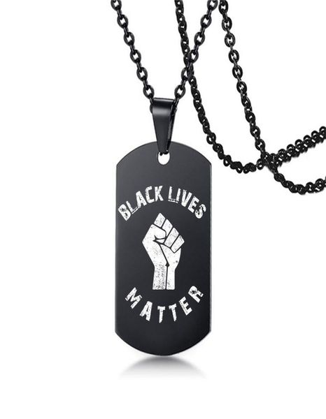 black lives matter necklace hiphop stainless steel pendant necklace protest black military brand necklaces boy jewelry gifts4723055, Silver
black lives matter necklace hiphop stainless steel pendant necklace protest black military brand necklaces boy jewelry gifts4723055, Silver