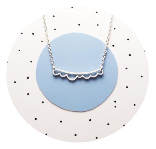 10pcs n120 ocean wave bar necklace open cloud necklaces scalloped pendant necklace beach necklaces simple geometric chevron v nec9789419, Silver
10pcs n120 ocean wave bar necklace open cloud necklaces scalloped pendant necklace beach necklaces simple geometric chevron v nec9789419, Silver