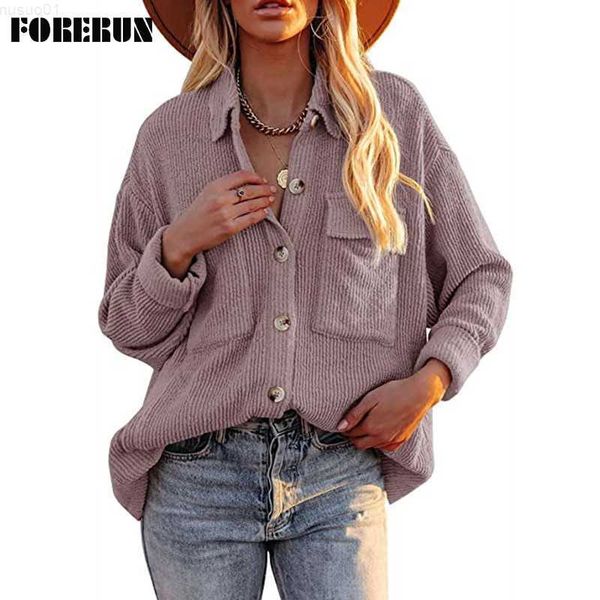 women's blouses shirts forerun corduroy shirts for women solid oversized turn down collar long sleeve double pocket chemise femme 12 co, White
women's blouses shirts forerun corduroy shirts for women solid oversized turn down collar long sleeve double pocket chemise femme 12 co, White