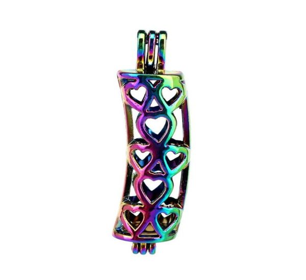10pcslot rainbow color heart tube pearl beads cage locket pendant diffuser aromatherapy perfume essential oils diffuser floating 14695895, Silver
10pcslot rainbow color heart tube pearl beads cage locket pendant diffuser aromatherapy perfume essential oils diffuser floating 14695895, Silver