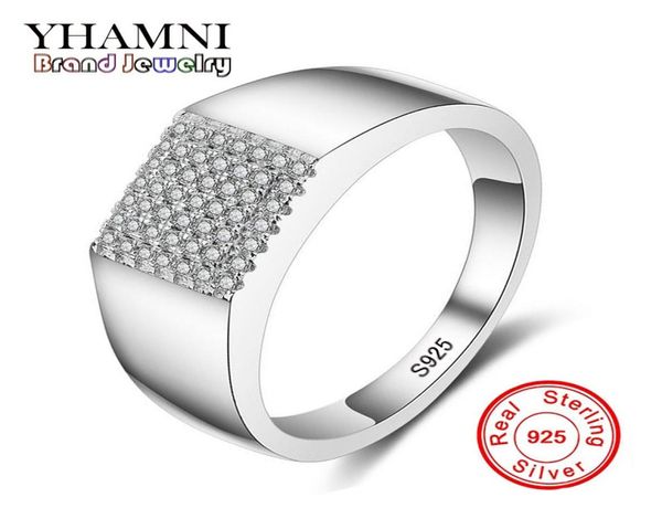yhamni original real solid 925 sterling silver ring luxury cz diamond man wedding jewelry rings engagement mjz0258942668, Slivery;golden
yhamni original real solid 925 sterling silver ring luxury cz diamond man wedding jewelry rings engagement mjz0258942668, Slivery;golden