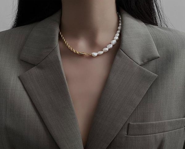 south korea039s dongdaemun personality design pearl stitching necklace temperament fashion net red simple retro clavicle chains2209651, Silver
south korea039s dongdaemun personality design pearl stitching necklace temperament fashion net red simple retro clavicle chains2209651, Silver