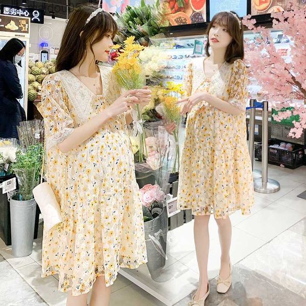 sweet lace small fresh maternity dresses for pregnant women clothes new summer short sleeve pregnancy dress maternity clothing l230712, White
sweet lace small fresh maternity dresses for pregnant women clothes new summer short sleeve pregnancy dress maternity clothing l230712, White