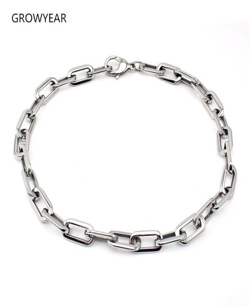chunky link chain necklaces fashion jewelry women men stainless steel flat o chain silver color 7594390
chunky link chain necklaces fashion jewelry women men stainless steel flat o chain silver color 7594390
