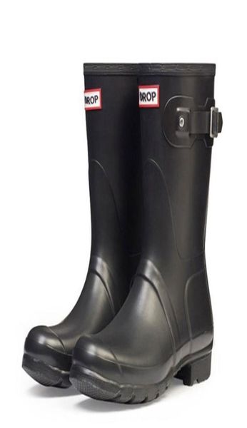 women men rain boots rubber matte gloss medium short rainboots waterproof welly rain boots good quality7603583, Black
women men rain boots rubber matte gloss medium short rainboots waterproof welly rain boots good quality7603583, Black