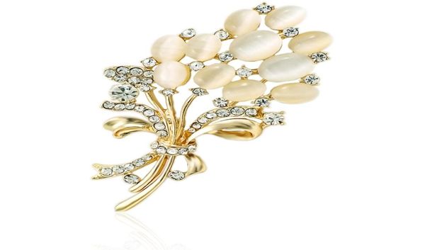whole plants brooches pins gold plated white rhinestone flower bouquet brooches for women weddings dress decoration jewelry8165405, Gray
whole plants brooches pins gold plated white rhinestone flower bouquet brooches for women weddings dress decoration jewelry8165405, Gray