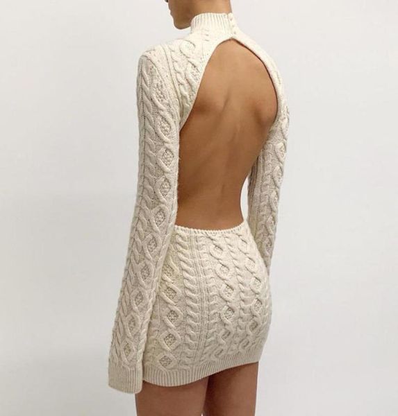 backless dresses womens night club fashion dress autumn long sleeve knitted skirt girls slim fit hollow out skirts4461933, Black;gray
backless dresses womens night club fashion dress autumn long sleeve knitted skirt girls slim fit hollow out skirts4461933, Black;gray