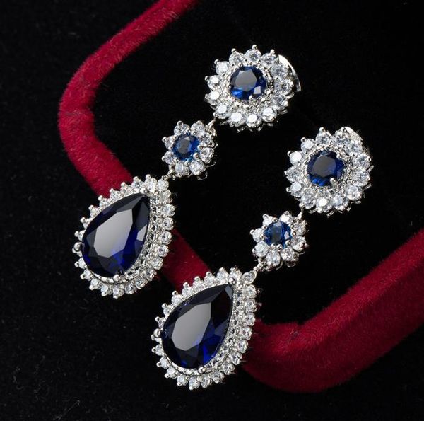 highend crossborder new earrings plated platinum sapphire blue zircon jewelry sapphire long earrings female earrings4058176, Golden
highend crossborder new earrings plated platinum sapphire blue zircon jewelry sapphire long earrings female earrings4058176, Golden
