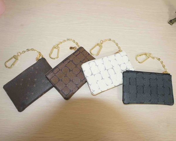 designer wallets bag 4 colors keychain ring key pouch coin purse damier leather credit card holder women men small zipper purses wallet with, Red;black
designer wallets bag 4 colors keychain ring key pouch coin purse damier leather credit card holder women men small zipper purses wallet with, Red;black