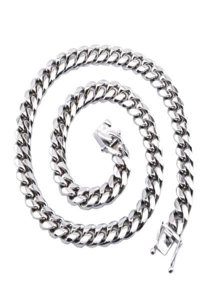 10mm heavy necklace stainless steel miami link curb cuban chain mens necklace male party jewelry accessories stylish beautiful3170172, Silver
10mm heavy necklace stainless steel miami link curb cuban chain mens necklace male party jewelry accessories stylish beautiful3170172, Silver