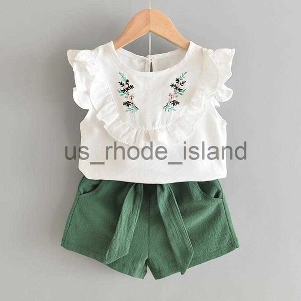 clothing sets clothing sets girls clothes set 2023 summer kids suit flower embroidery collar shorts 2pcs outfits sleeveless children x0712, White
clothing sets clothing sets girls clothes set 2023 summer kids suit flower embroidery collar shorts 2pcs outfits sleeveless children x0712, White