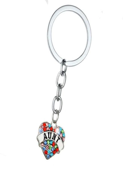12pc aunt charm keyrings colorful crystal rhinestone heart pendant keychains family women girls gifts car wallet bags key rings5481512, Slivery;golden
12pc aunt charm keyrings colorful crystal rhinestone heart pendant keychains family women girls gifts car wallet bags key rings5481512, Slivery;golden