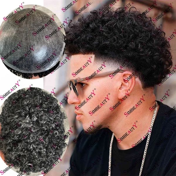 natural afro curly indian remy hair replacement toupee for men natural hairline prosthesis capillary hair system 15mm curly, Black
natural afro curly indian remy hair replacement toupee for men natural hairline prosthesis capillary hair system 15mm curly, Black