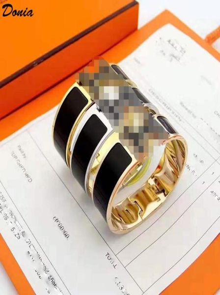 donia jewelry aijia 18mm color enamel plated exaggerated titanium steel popular adjustable designer bracelet in europe and america5245995, Black
donia jewelry aijia 18mm color enamel plated exaggerated titanium steel popular adjustable designer bracelet in europe and america5245995, Black