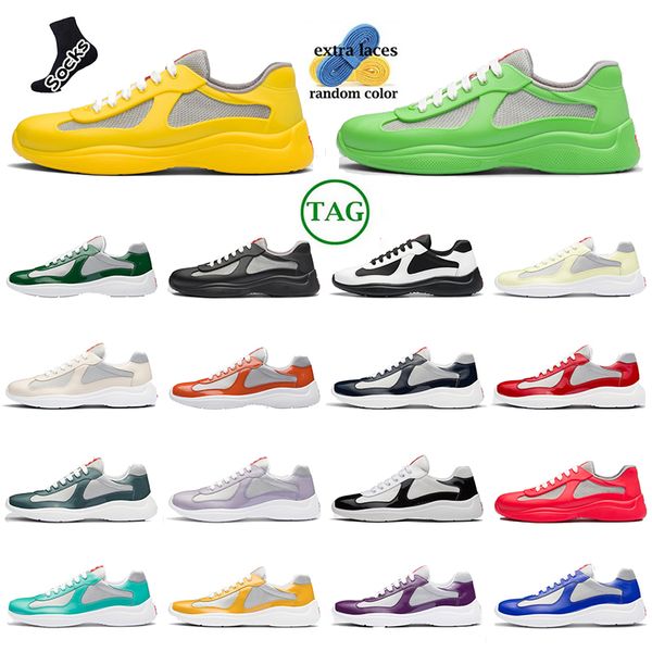 new men 2023 designer casual shoes patent leather sneakers flat trainers for men leather nylon black mesh lace-up outdoor runner trainer men, White;red
new men 2023 designer casual shoes patent leather sneakers flat trainers for men leather nylon black mesh lace-up outdoor runner trainer men, White;red