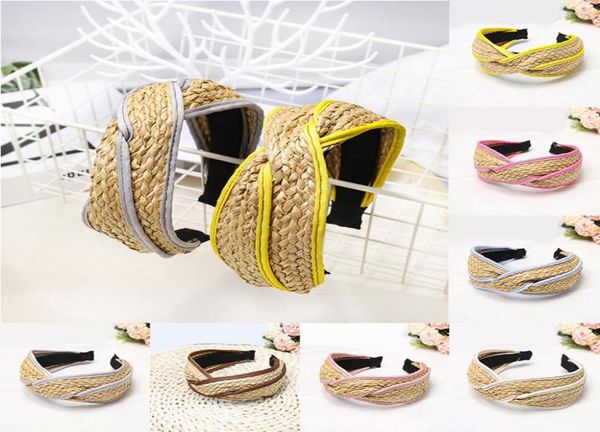 2020 bohemian hairband weave straw knotted headband for women cross handmade hair hoop bazel hairbands hair accessories3229445, Silver
2020 bohemian hairband weave straw knotted headband for women cross handmade hair hoop bazel hairbands hair accessories3229445, Silver