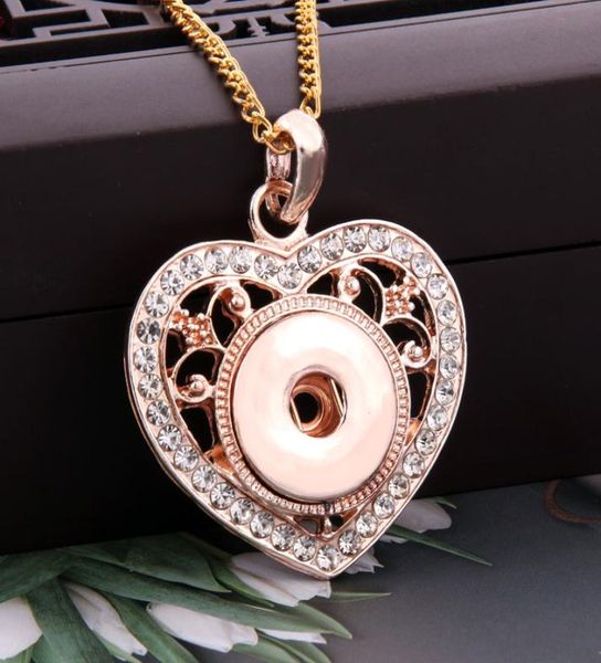 pendant necklaces 2022 rose gold heartshaped rhinestone snap buttons necklace fit diy ginger charms 18mm button jewelry gifts9156892, Silver
pendant necklaces 2022 rose gold heartshaped rhinestone snap buttons necklace fit diy ginger charms 18mm button jewelry gifts9156892, Silver