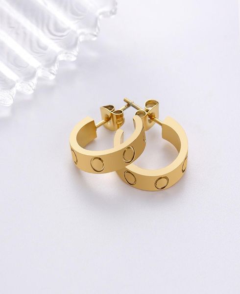 high edition ear cuff charms love earrings for women girls ladies stud piercing jewelry engraved logo titanium steel gift designer5632372, Golden;silver
high edition ear cuff charms love earrings for women girls ladies stud piercing jewelry engraved logo titanium steel gift designer5632372, Golden;silver
