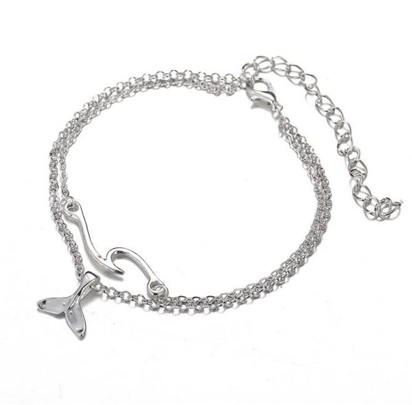 20pcslot bohemian ocean wave whale tail anklet bracelets women beach silver ankle chain foot bracelet summer jewelry5495346, Red;blue
20pcslot bohemian ocean wave whale tail anklet bracelets women beach silver ankle chain foot bracelet summer jewelry5495346, Red;blue
