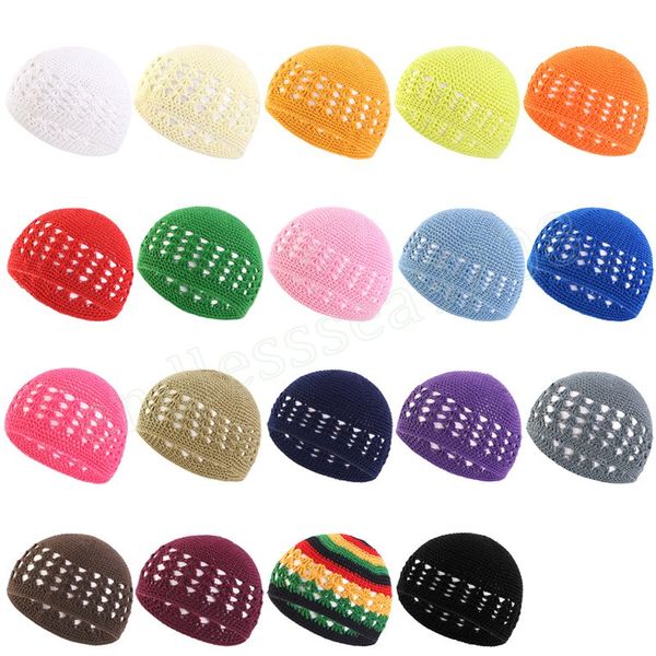 muslim breathable cotton crochet beanie caps comfortable for men women ramadan islamic prayer knit cap headwear, Blue;gray
muslim breathable cotton crochet beanie caps comfortable for men women ramadan islamic prayer knit cap headwear, Blue;gray