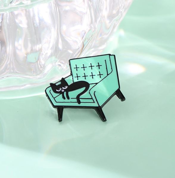lazy black cat sofa enamel brooches cartoon cute fun animal pins bades for denim clothes bag kawaii jewelry christmas new year gif9551054, Gray
lazy black cat sofa enamel brooches cartoon cute fun animal pins bades for denim clothes bag kawaii jewelry christmas new year gif9551054, Gray