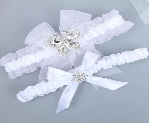 2pcs set crystal beads bow bridal garters for wedding garters in stock handmade stain bride leg garters 147233, White
2pcs set crystal beads bow bridal garters for wedding garters in stock handmade stain bride leg garters 147233, White